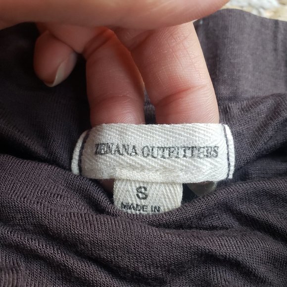 Zenana Outfitters Dark Gray Tube Dress SMALL - Picture 2 of 8